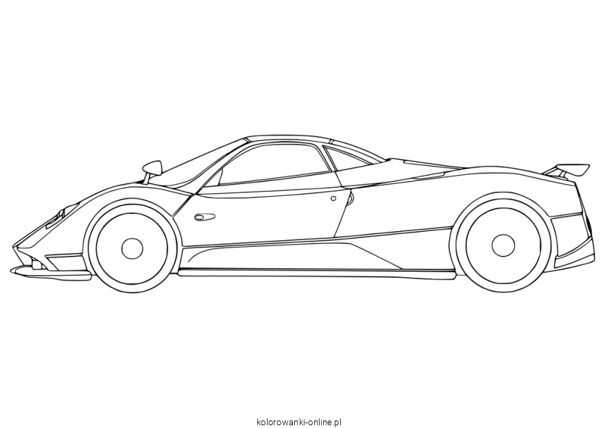 Ferrari kolorowanka